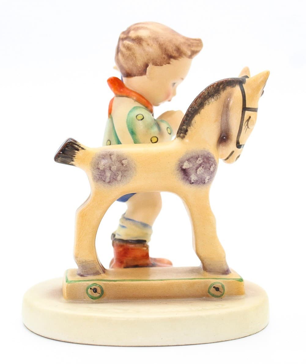 Hummel Goebel Prayer Before Battle Germany Hand Painted Porcelain Figurine TMK2 - Thumbnail 4