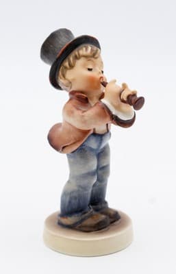 Hummel Goebel Serenade West Germany Vintage Porcelain Figurine TMK3 - Thumbnail 7