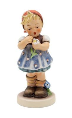 Hummel Goebel Daisies Don't Tell W. Germany Vintage Porcelain Figurine TMK5 - Image 1