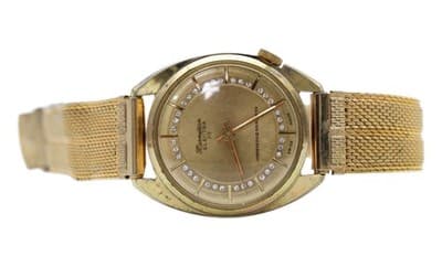 Hormilton Electra Swiss Made Gold Tone Mechanical Wind-Up Wristwatch Vintage - Image 1