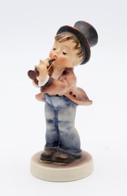 Hummel Goebel Serenade West Germany Vintage Porcelain Figurine TMK3 - Thumbnail 6
