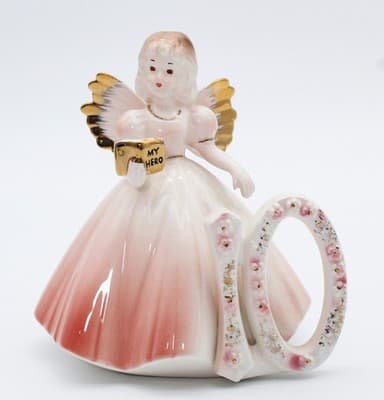 Josef Originals Vintage 10th Birthday Girl Angel Porcelain Figurine - Thumbnail 9