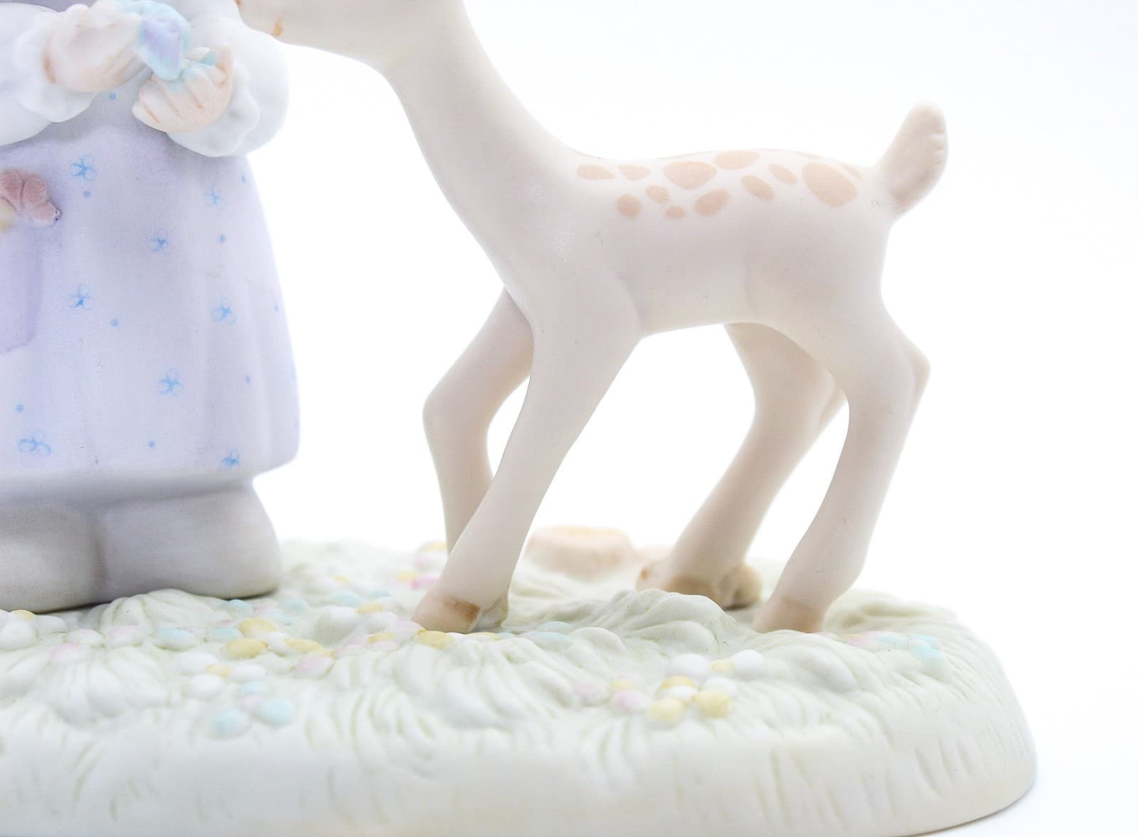 Precious Moments To My Deer Friend Enesco Porcelain Figurine 1986 - Thumbnail 4