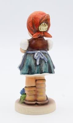 Hummel Goebel Daisies Don't Tell W. Germany Vintage Porcelain Figurine TMK5 - Thumbnail 7