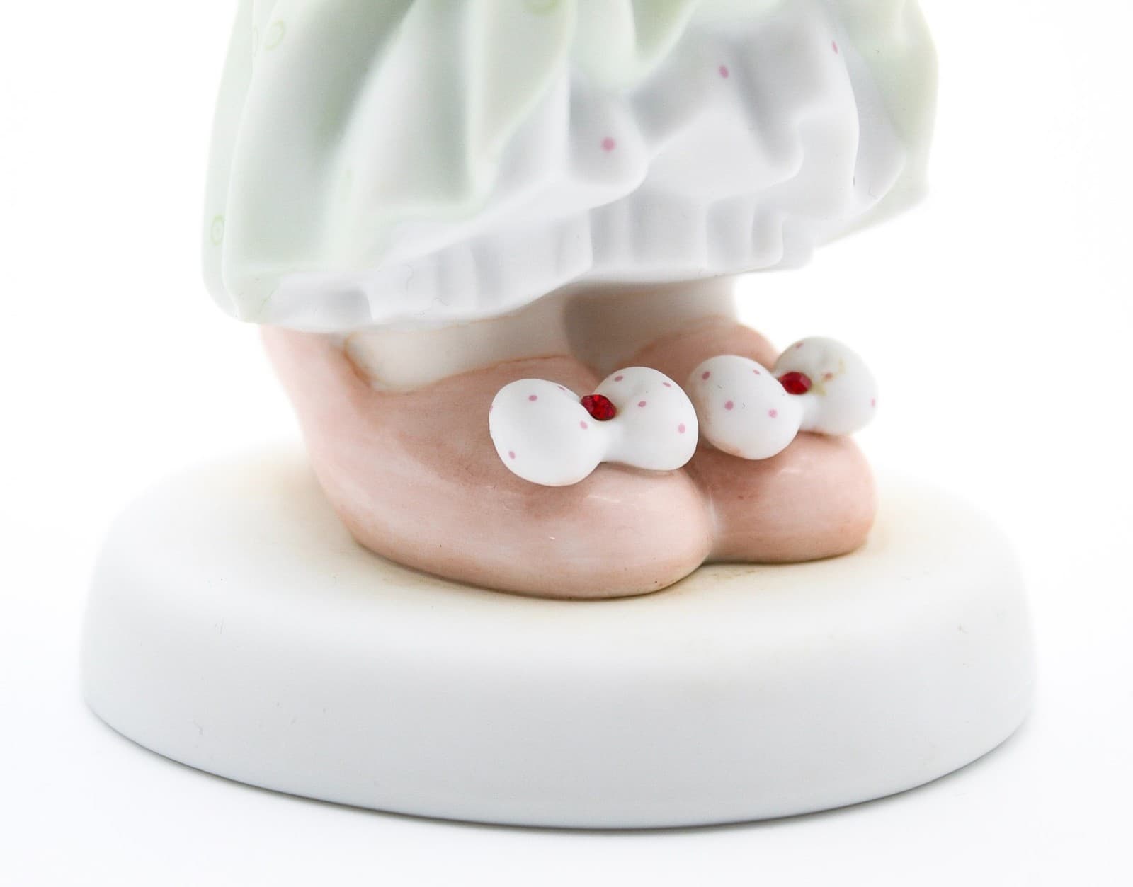 Precious Moments Who's Gonna Fill Your Shoes Enesco Porcelain Figurine 1996 - Thumbnail 6