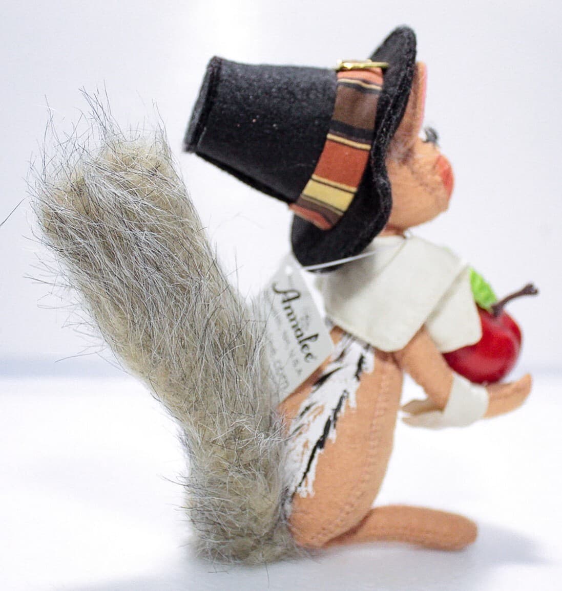 ANNALEE Mobilitee 2009 "Pilgrim Boy Chipmunk" Holiday Artisan Doll 6" w/ Tag - Thumbnail 4