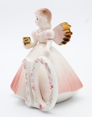 Josef Originals Vintage 10th Birthday Girl Angel Porcelain Figurine - Thumbnail 7