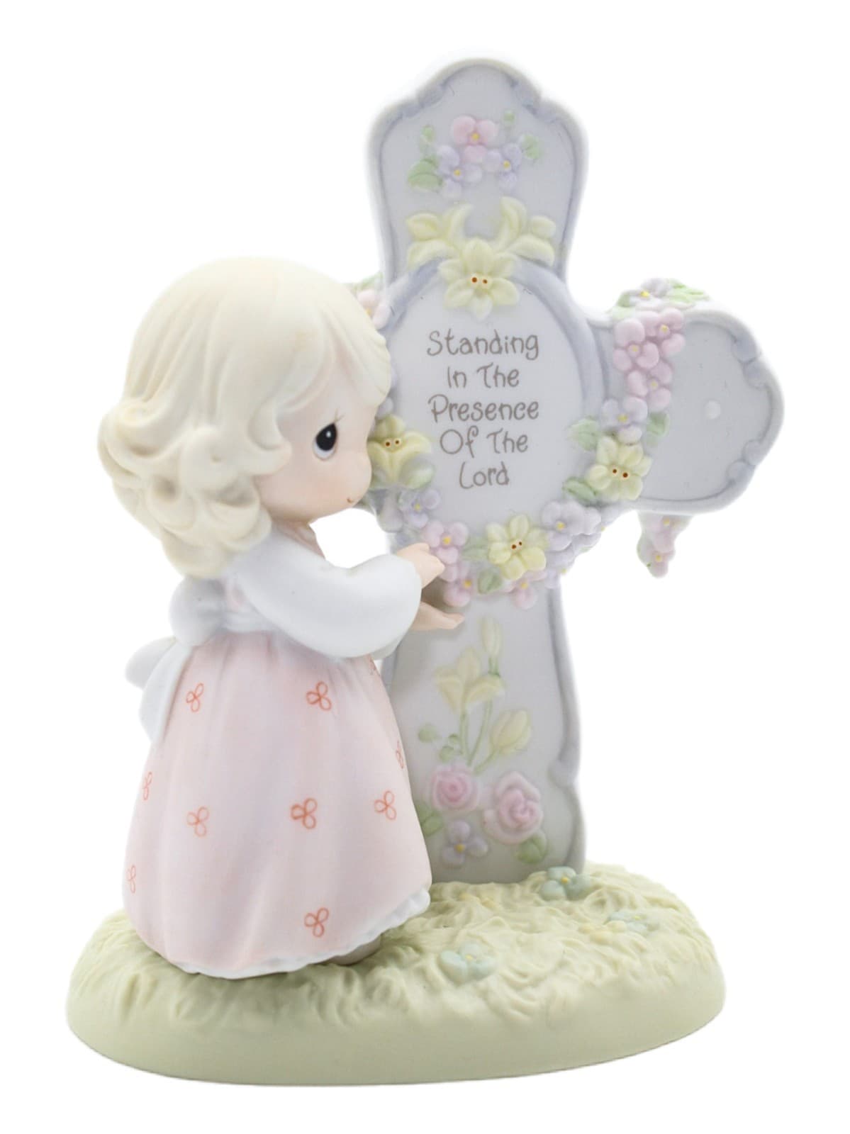 Precious Moments Standing In The Presence Of The Lord Porcelain Figurine 1995 - Image 1