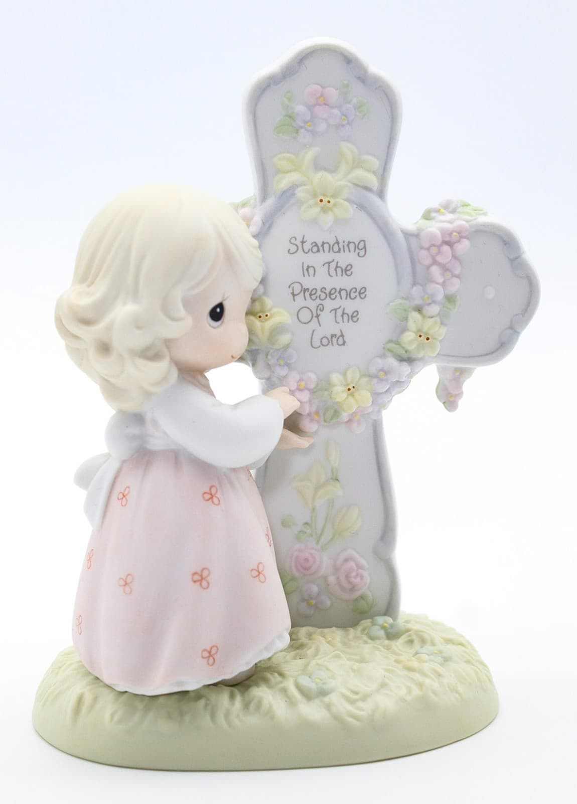 Precious Moments Standing In The Presence Of The Lord Porcelain Figurine 1995 - Thumbnail 7