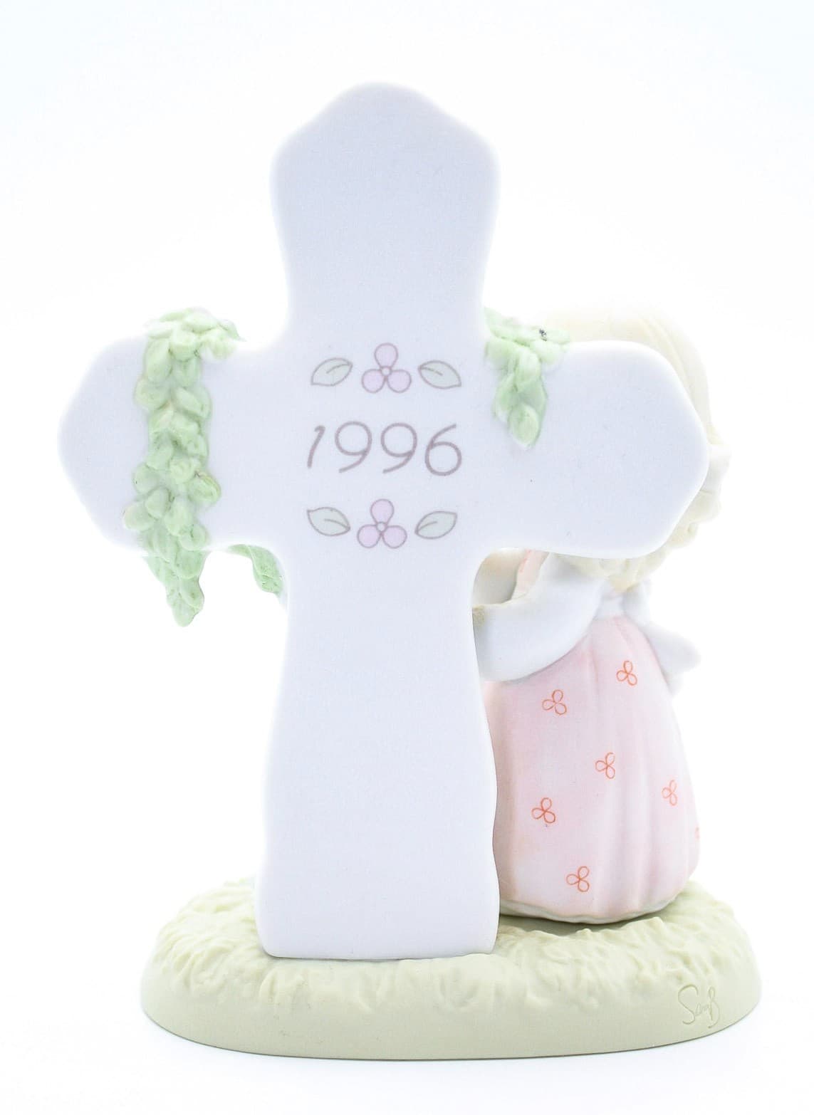 Precious Moments Standing In The Presence Of The Lord Porcelain Figurine 1995 - Thumbnail 2