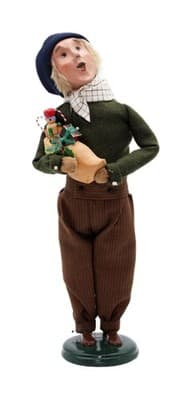 Byers' Choice 2004 Dutch Man With Wooden Toy Soldier The Carolers Christmas Doll - Image 1