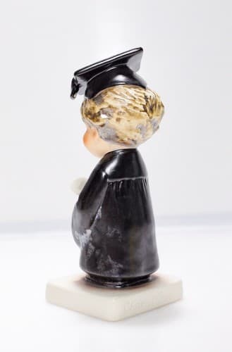 Vintage Goebel Hummel 1970 Charlot Byj #69 "Bachler Degree" Porcelain Figurine - Thumbnail 2