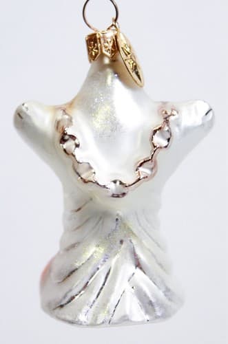 CHRISTOPHER RADKO "Boo Hoo" Little Gems Ghost Halloween Christmas Ornament - Thumbnail 4