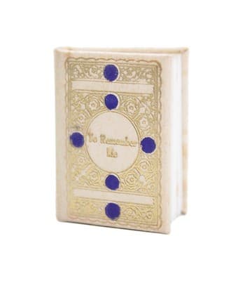 Vintage Miniature Dollhouse "To Remember Us" Book By Robert N. Test RARE - Image 1