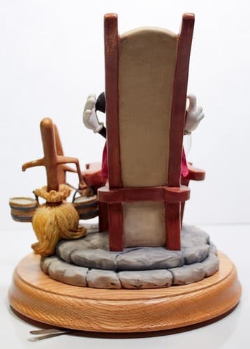 SCHMID "Sorcerer's Apprentice" Hand Painted Fantasia Disney Musical Sculpture - Thumbnail 8