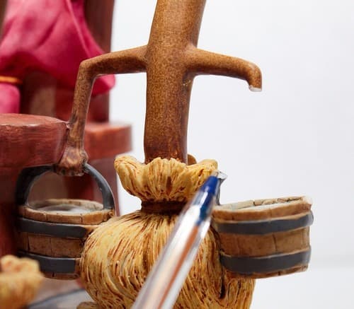 SCHMID "Sorcerer's Apprentice" Hand Painted Fantasia Disney Musical Sculpture - Thumbnail 7
