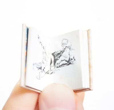 Vintage Miniature Dollhouse "To Remember Us" Book By Robert N. Test RARE - Thumbnail 4