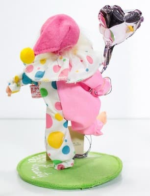 1990 ANNALEE Doll Society MOBILITEE Girl Birthday Clown Balloon Artisan Doll - Thumbnail 7