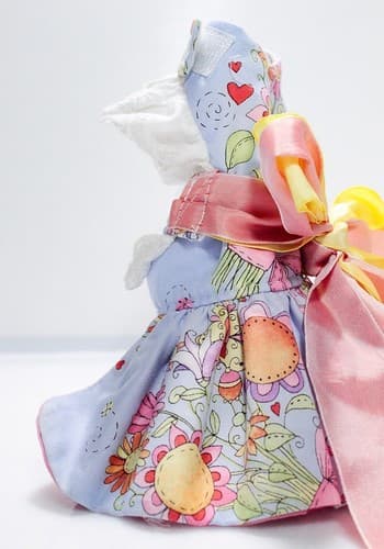 Designer LINDA HIGGINS Couture Classy Doggie Designs Lace Floral Small Dog Dress - Thumbnail 4