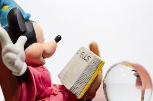 SCHMID "Sorcerer's Apprentice" Hand Painted Fantasia Disney Musical Sculpture - Thumbnail 9