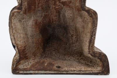 Antique Cast Iron Sitting Cat Animal Heavy Doorstop Figure 9" - Thumbnail 7