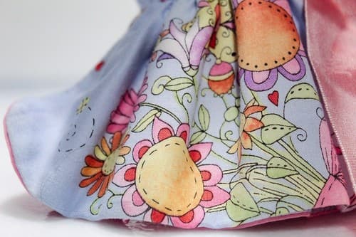 Designer LINDA HIGGINS Couture Classy Doggie Designs Lace Floral Small Dog Dress - Thumbnail 6