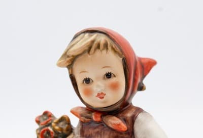 Hummel Goebel Weary Wanderer West Germany Vintage Porcelain Figurine TMK6 - Thumbnail 2