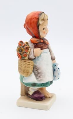 Hummel Goebel Weary Wanderer West Germany Vintage Porcelain Figurine TMK6 - Thumbnail 5