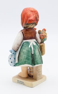 Hummel Goebel Weary Wanderer West Germany Vintage Porcelain Figurine TMK6 - Thumbnail 6