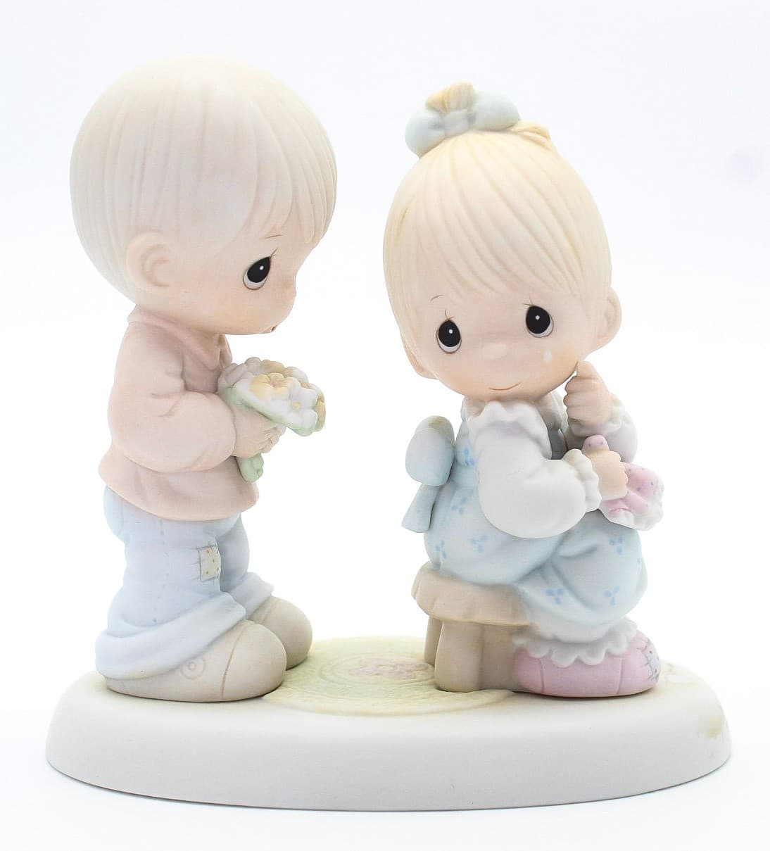 Precious Moments My Love Blooms For You Enesco Porcelain Figurine 1995 - Thumbnail 7
