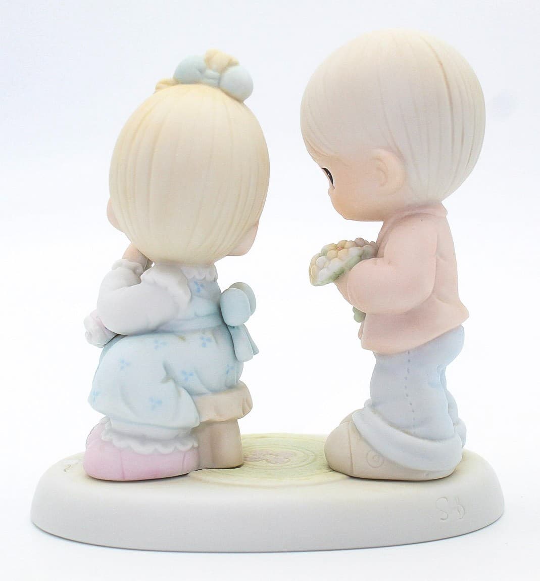 Precious Moments My Love Blooms For You Enesco Porcelain Figurine 1995 - Thumbnail 5