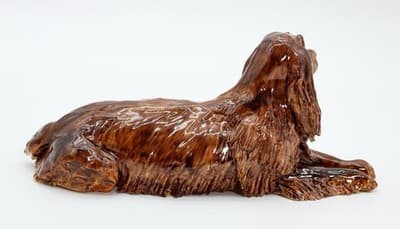 EVE PEARCE Handcrafted Cocker Spaniel Porcelain Dog Figure Sculpture OOAK - Thumbnail 3