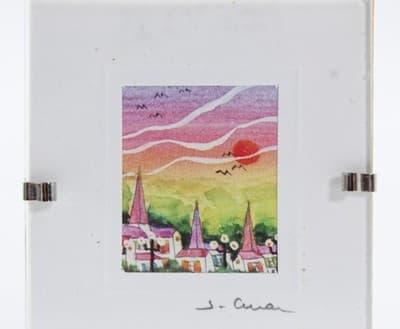 Jimageme France Print Dollhouse Miniature Wall Art "The Sun Also Rises" - Thumbnail 4