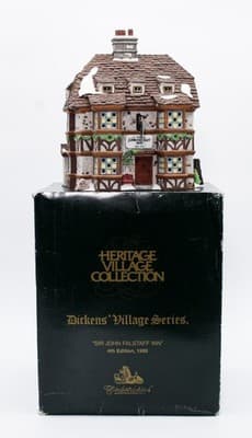 Department 56 Sir John Falstaff Inn Heritage Village Dickens' Village Series - Thumbnail 2
