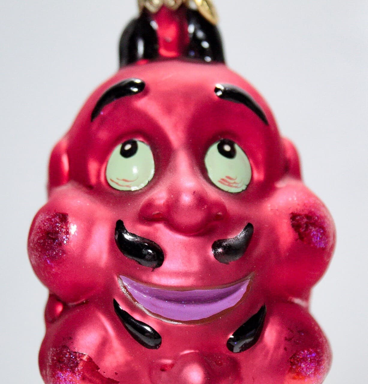 CHRISTOPHER RADKO "Double Crosser Devil" Halloween Glass Ornament 5" RETIRED - Thumbnail 2