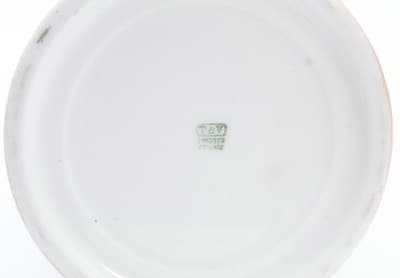 Antique T&V Limoges France Hand Painted Grape & Vine Porcelain Stein - Thumbnail 6
