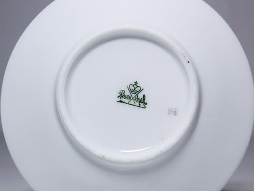 Vintage Antique Rosenthal Germany Floral Motif Demitasse Porcelain Cup & Saucer - Thumbnail 7