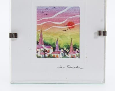 Jimageme France Print Dollhouse Miniature Wall Art "The Sun Also Rises" - Thumbnail 3