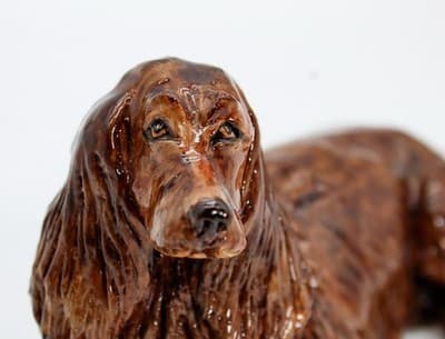 EVE PEARCE Handcrafted Cocker Spaniel Porcelain Dog Figure Sculpture OOAK - Thumbnail 2
