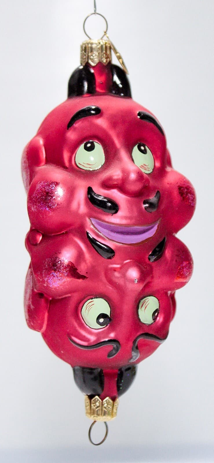 CHRISTOPHER RADKO "Double Crosser Devil" Halloween Glass Ornament 5" RETIRED - Thumbnail 6