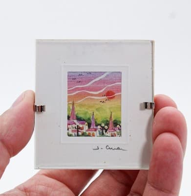 Jimageme France Print Dollhouse Miniature Wall Art "The Sun Also Rises" - Thumbnail 2