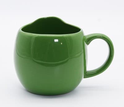 Vintage M&M's World Green Porcelain Large Mug - Thumbnail 4