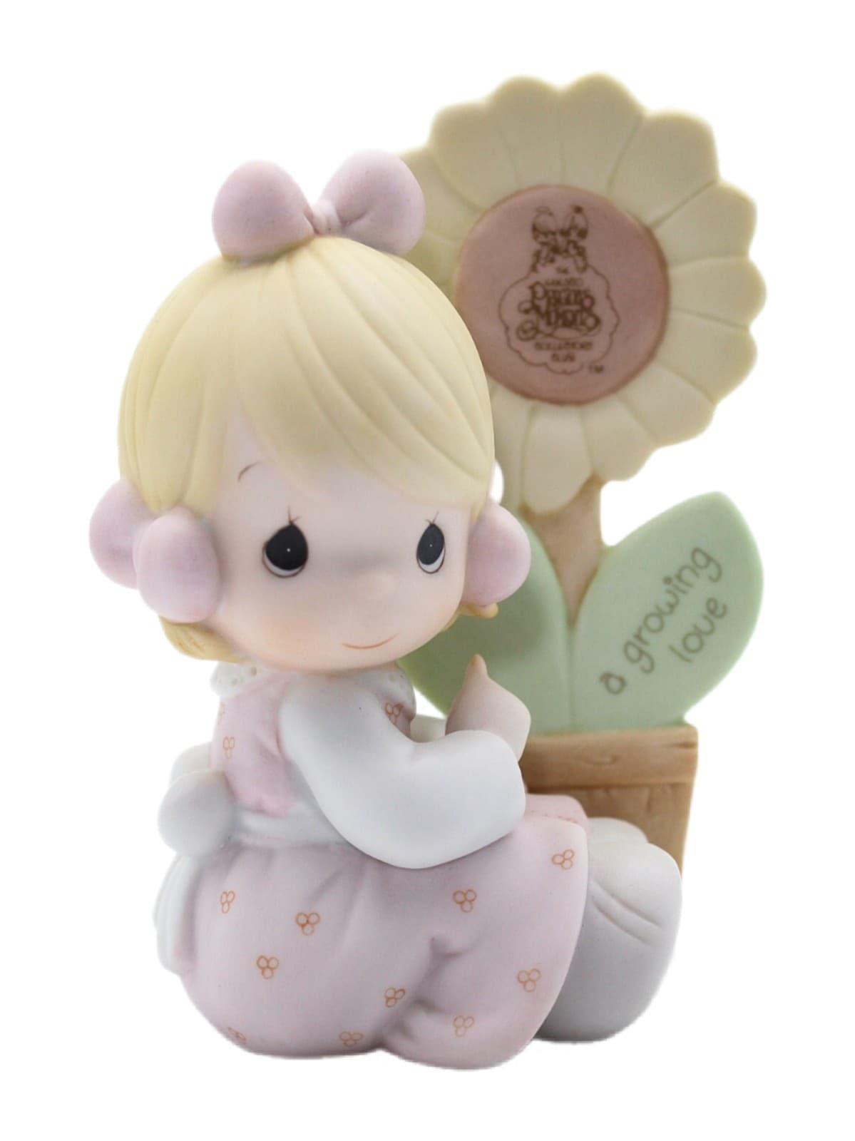 Precious Moments A Growing Love Enesco Porcelain Figurine 1987 - Image 1