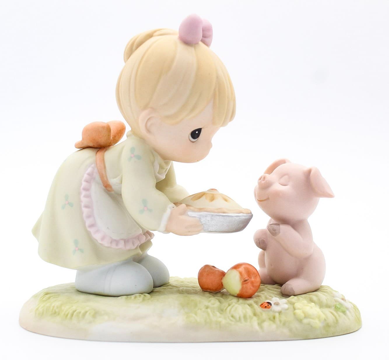Precious Moments You're Just As Sweet as Pie Enesco Porcelain Figurine 1997 - Thumbnail 8