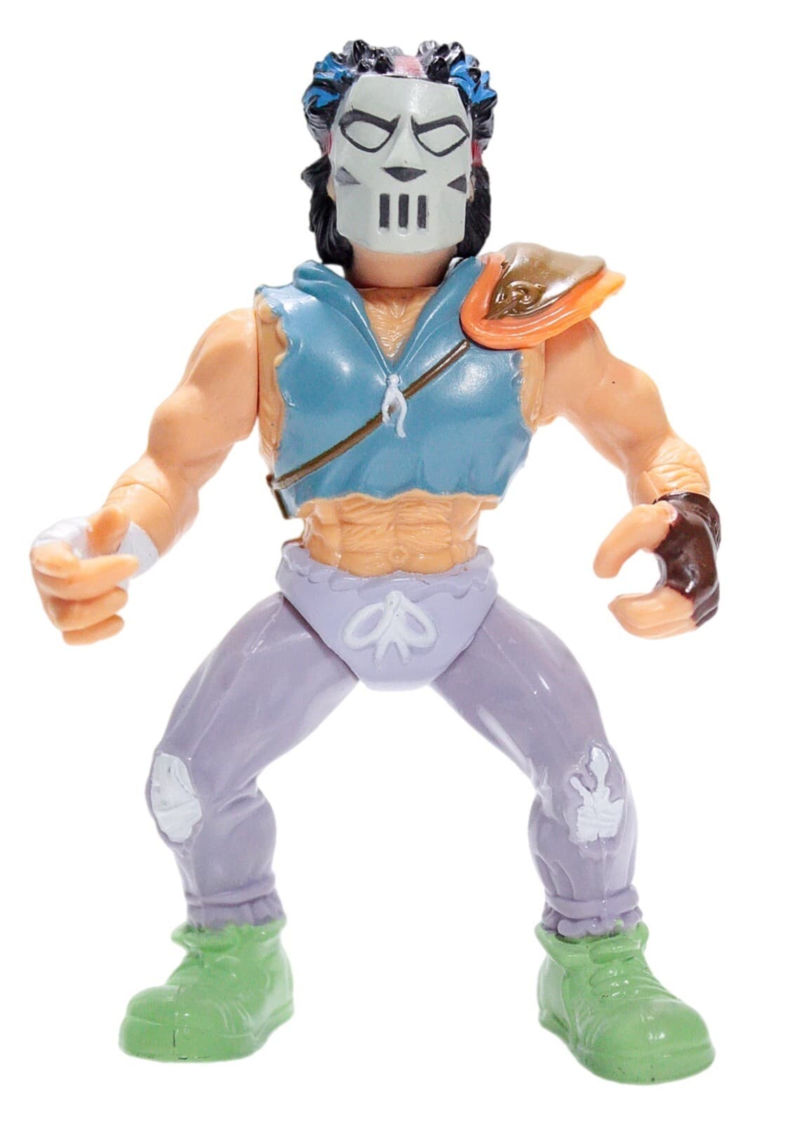 1989 Playmates CASEY JONES TMNT Teenage Mutant Ninja Turtle Action Figure Toy - Image 1