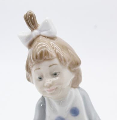 Nao By Lladro Spain Soup Time Glazed Porcelain Figurine Vintage In Box - Thumbnail 6