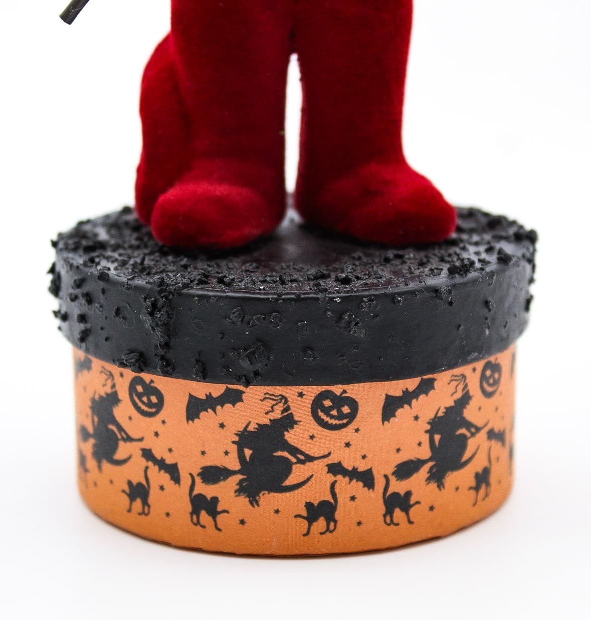 Bethany Lowe Trick Or Treat Devil Kid Halloween Flocked Costume Candy Box 7" - Thumbnail 14