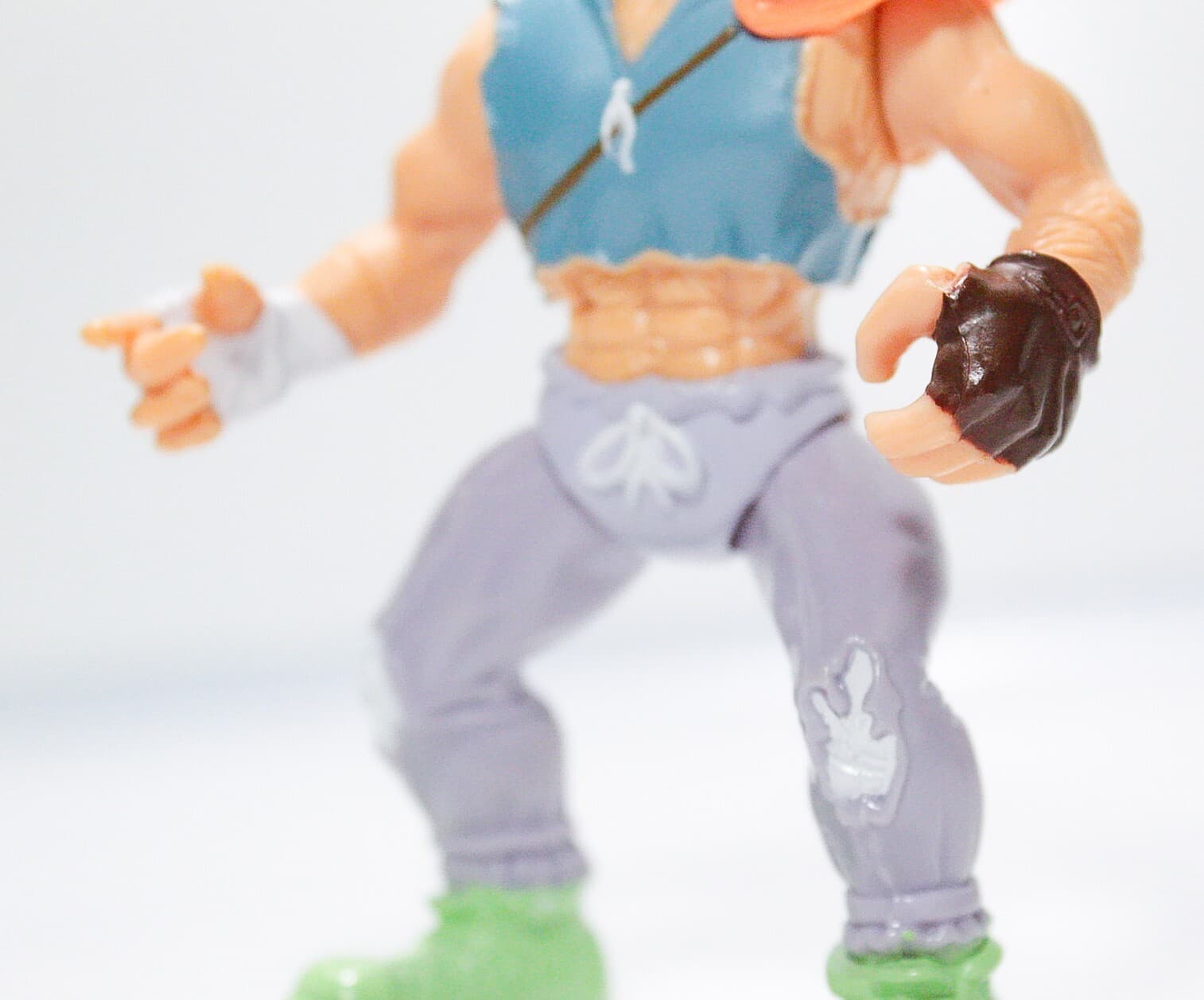 1989 Playmates CASEY JONES TMNT Teenage Mutant Ninja Turtle Action Figure Toy - Thumbnail 3