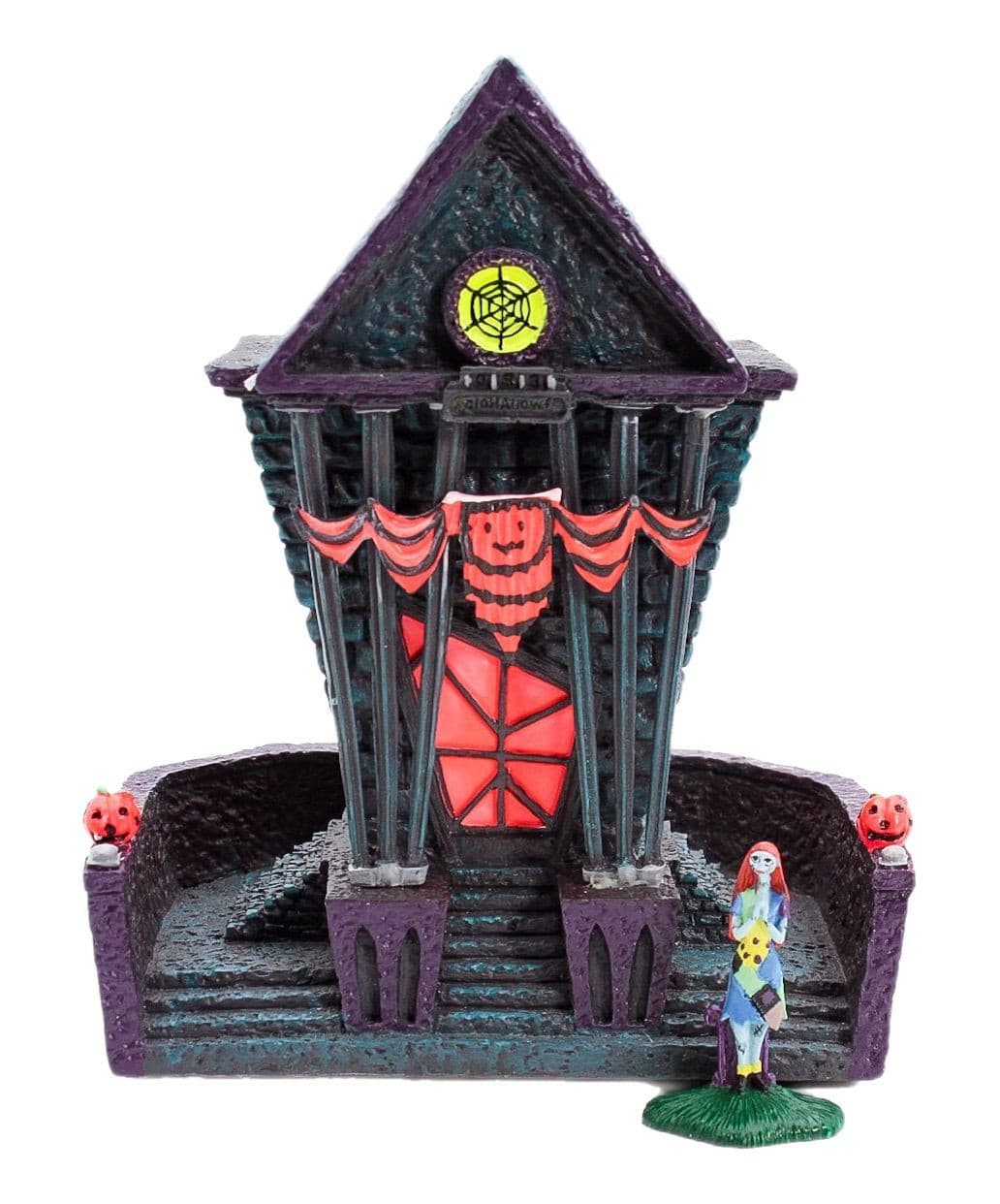 HAWTHORNE VILLAGE "Town Hall" Nightmare Before Christmas Hallowen Figure - Image 1