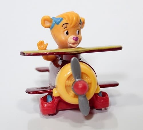 Set of 6 DISNEY Talespin Molly Cunningham & Cloudkicker Bear Happy Meal Toy 1990 - Thumbnail 3